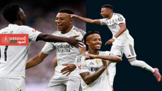 ريال مدريد يسقط إسبانيول بهدفي ميليتاو وامبابي