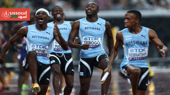 مونديال القوى: بوتسوانا تدخل التاريخ بذهبية أربعة في 400 متر تتابع