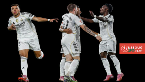 ⁠امبابي وفينيسيوس يتألقان في فوز مدريد على ليفانتي برباعية