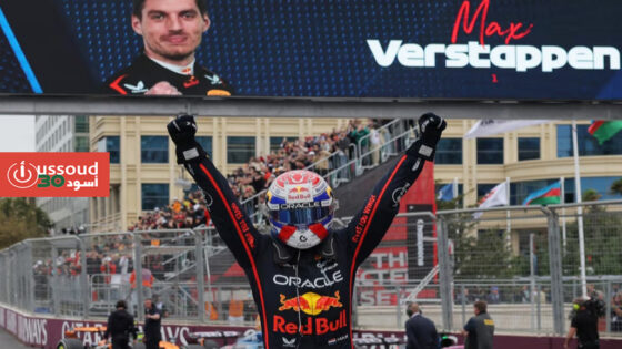 فومولا 1: فرستابن يفوز بسباق أذربيجان بعد انسحاب بياستري بسبب حادث