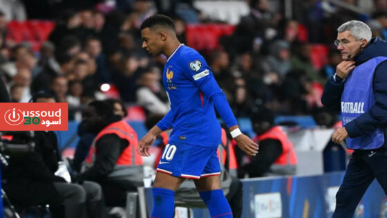 ديشان يكشف تفاصيل إصابة امبابي أمام أذربيجان