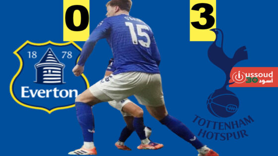 ثنائية فان دي فين تقود توتنهام للفوز على إيفرتون بثلاثية