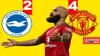مانشستر يونايتد يواصل صحوته برباعية أمام برايتون في الدوري الإنجليزي