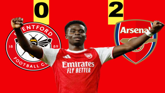 أرسنال يتجاوز برنتفورد بصعوبة ويبتعد بخمس نقاط في الصدارة