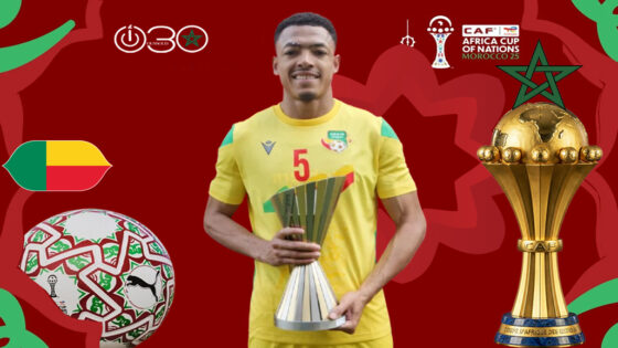يوهان روش أفضل لاعب في مباراة البنين وبوتسوانا بكان المغرب 2025