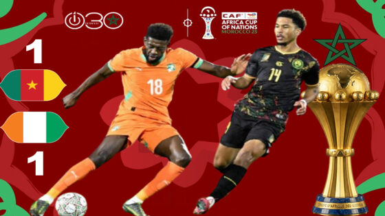 تعادل الكاميرون وكوت ديفوار يبقي الصراع مشعلا في “كان 2025”