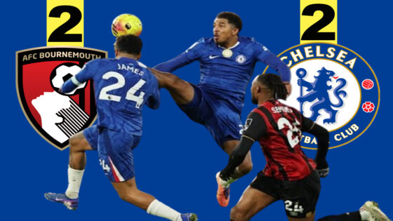 تشيلسي يتعادل مع بورنموث ويواصل إهدار النقاط بملعبه في “البريميرليغ”