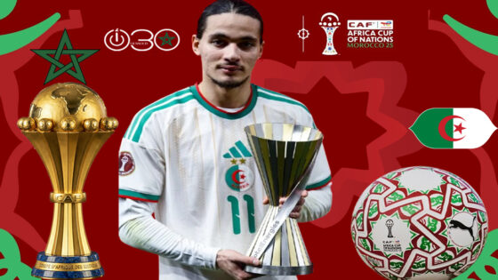 أنيس حاج موسى أفضل لاعب في مباراة الجزائر وغينيا الاستوائية بكأس أمم إفريقيا المغرب 2025