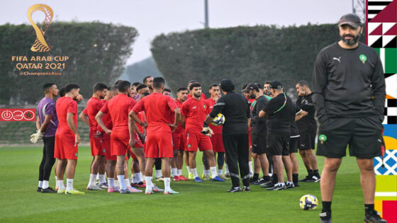 المنتخب المغربي الرديف ينهي استعداداته لمواجهة سلطنة عمان