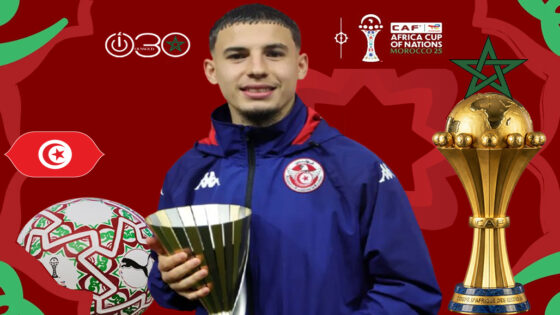 سماعيل الغربي أفضل لاعب في مباراة تونس وتنزانيا بكأس أمم إفريقيا المغرب 2025