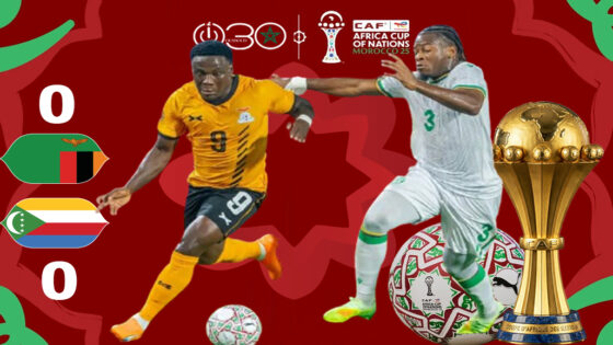 زامبيا وجزر القمر يسجلان أول تعادل سلبي في كأس إفريقيا