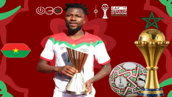 إدموند تابسوبا أفضل لاعب في مباراة بوركينافاسو وغينيا الاستوائية بكأن المغرب 2025