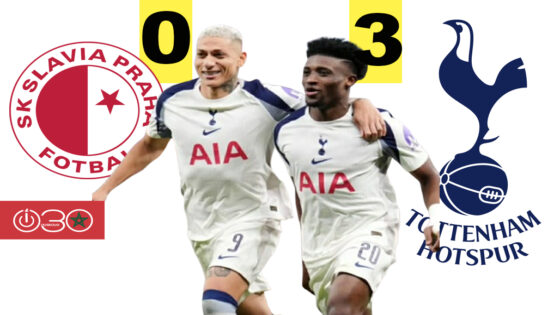 توتنهام يهزم سلافيا براغ ويقترب من دور 16 دوري الأبطال