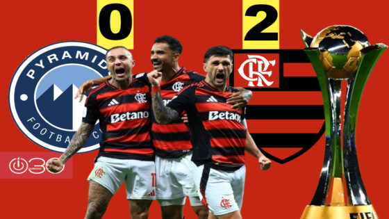 فلامينغو يهزم بيراميدز ويقابل باريس سان جيرمان في نهائي كأس إنتركونتيننتال