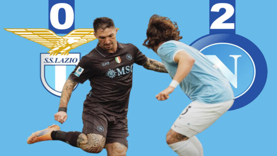 نابولي يحافظ على حظوظه في سباق لقب “الكاتشيو” بفوزه على لاتسيو