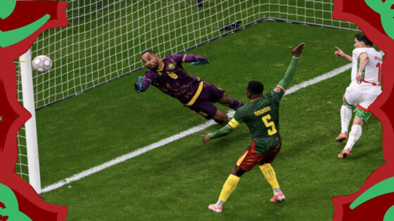 المنتخب المغربي يتقدم على الكاميرون في الشوط الأول بكأس أمم إفريقيا 2025