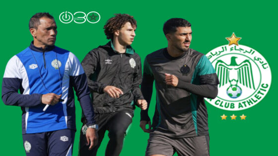 الرجاء يواصل تحضيراته لاستئناف البطولة الاحترافية بمشاركة الأسماء الجديدة