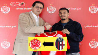الوداد الرياضي يعلن رسميا تعاقده مع الدولي بيار قادما من بولونيا