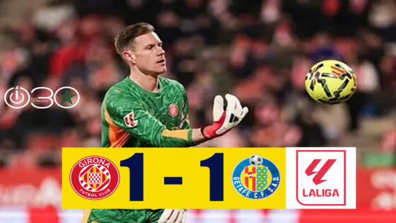 في مباراته الأولى مع جيرونا.. شباك تيرشتيغن تهتز أمام خيتافي في “الليغا”