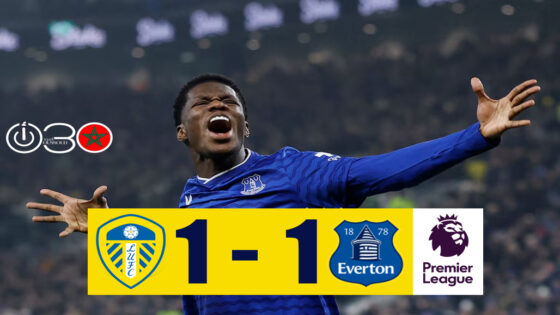 إيفرتون ينجو من فخ ليدز يونايتد بتعادل مثير في “البريميرليغ”