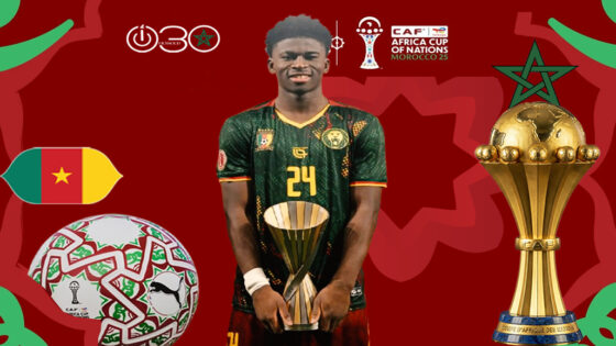كارلوس باليبا أفضل لاعب في مباراة الكاميرون وجنوب إفريقيا بكأس أمم إفريقيا المغرب 2025
