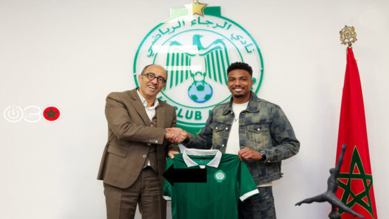  الرجاء الرياضي يقدم رسميا لاعبه الجديد أيوب العملود