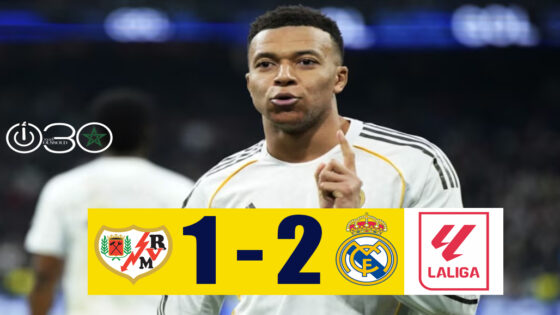 ريال مدريد ينتزع فوزا مثيرا أمام رايو فايكانو في “الليغا”