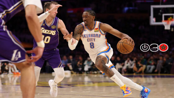 ثاندر ينهي سلسلة هزائمه بدوري السلة الأمريكي على حساب ليكرز