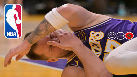 دونتشيتش يتعرض لإصابة في فوز ليكرز على فيلادلفيا بدوري السلة الأمريكي