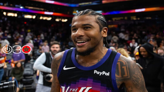 جالين غرين لاعب فريق فينكس صنز بعد الفوز على أورلاندو ماجيك في دوري السلة الأمريكي