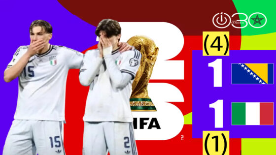 ملحق نهائي المونديال: إيطاليا تغيب عن كأس العالم للمرة الثالثة تواليا بخسارتها أمام البوسنة