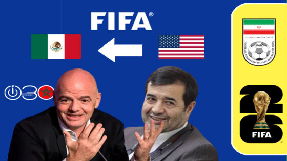 إيران تتفاوض مع “فيفا” لنقل مبارياتها في كأس العالم من أمريكا إلى المكسيك