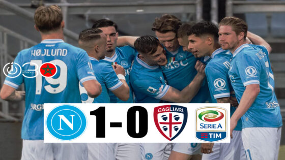 نابولي يهزم كالياري بهدف مكتوميناي ويتقدم للمركز الثاني في “الكاتشيو