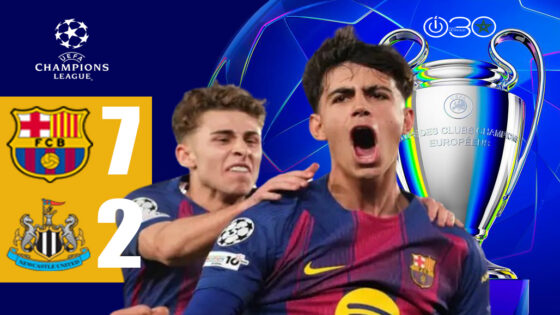 دوري أبطال أوروبا: برشلونة يبلغ ربع النهائي بسباعية أمام نيوكاسل