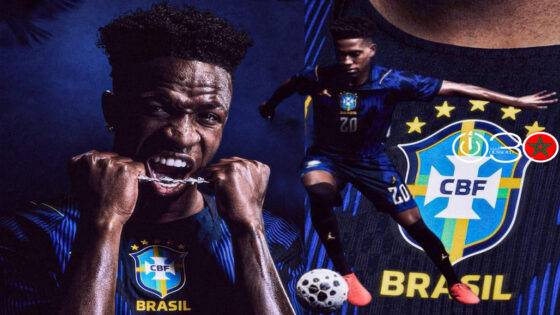 الكشف عن القميص الثاني لمنتخب البرازيل في المونديال