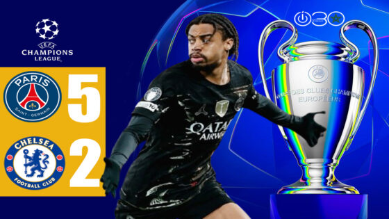 دوري أبطال أوروبا:سان جيرمان يضرب تشيلسي بخماسية ويضع قدما في ربع النهائي