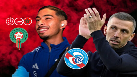 ياسين جسيم يتلقى إشادة كبيرة من مدرب ستراسبورغ