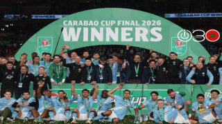 كأس رابطة الأندية الإنكليزية: مانشستر سيتي يهزم أرسنال ويتوج باللقب 