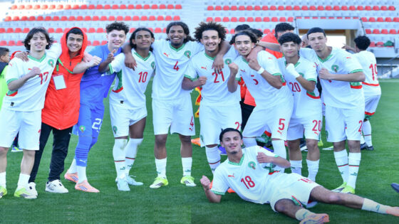 المنتخب الوطني لأقل من 17 بطلا لبطولة شمال إفريقيا