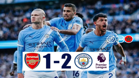 سيتي يهزم أرسنال ويهدد حلمه بالتتويج بلقب الدوري الإنكليزي الممتاز