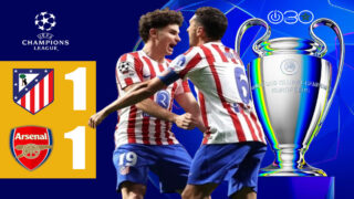 دوري الأبطال: أتليتيكو يرد بقوة ويتعادل مع أرسنال في ذهاب نصف النهائي