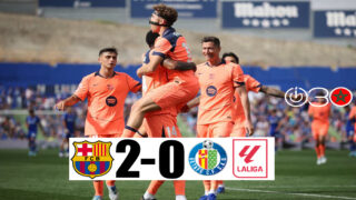 برشلونة يواصل مسيرته نحو لقب الدوري الإسباني بفوزه على خيتافي
