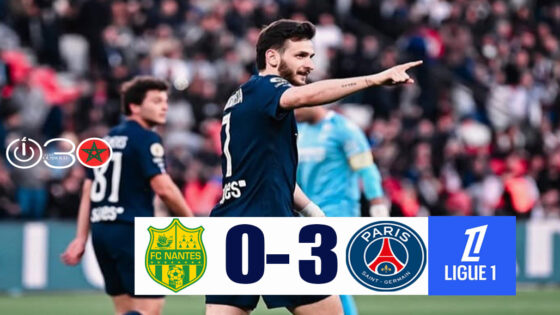 باريس سان جيرمان يهزم نانت بثلاثية في الدوري الفرنسي