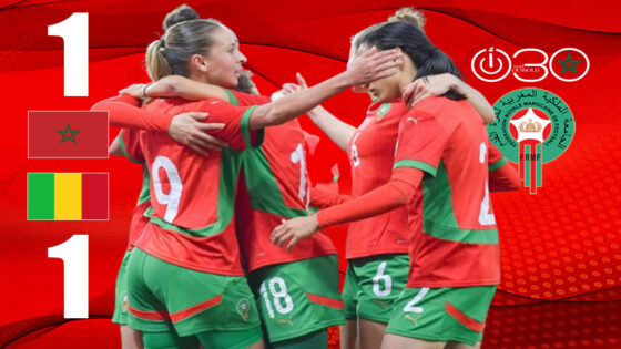  المنتخب الوطني النسوي يتعادل وديا مع نظيره المالي