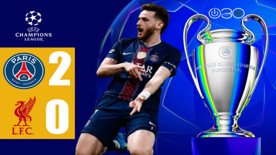 دوري الأبطال : سان جيرمان حامل اللقب يهزم ليفربول بثنائية