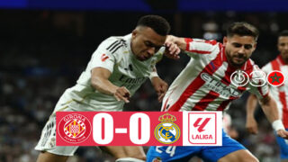 شوط أول سلبي بين ريال مدريد وجيرونا في الدوري الإسباني