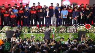 إيران تودع منتخبها المشارك في كأس العالم باحتفال حاشد