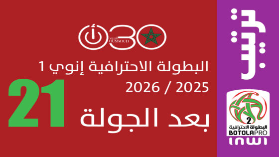 البطولة الاحترافية1 ـ الجولة 21 : الرجاء يتصدر والمغرب الفاسي يلاحق في موسم استثنائي