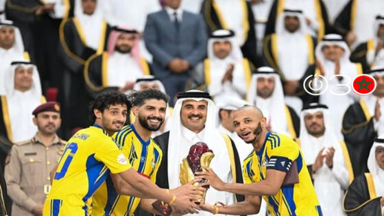 ثلاثية براهيمي أمام السد تمنح الغرافة كأس أمير قطر للعام الثاني تواليا