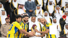 ثلاثية براهيمي أمام السد تمنح الغرافة كأس أمير قطر للعام الثاني تواليا